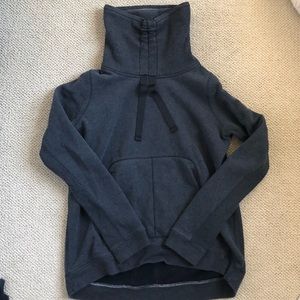 Lululemon In a Cinch Cowl Neck Pullover